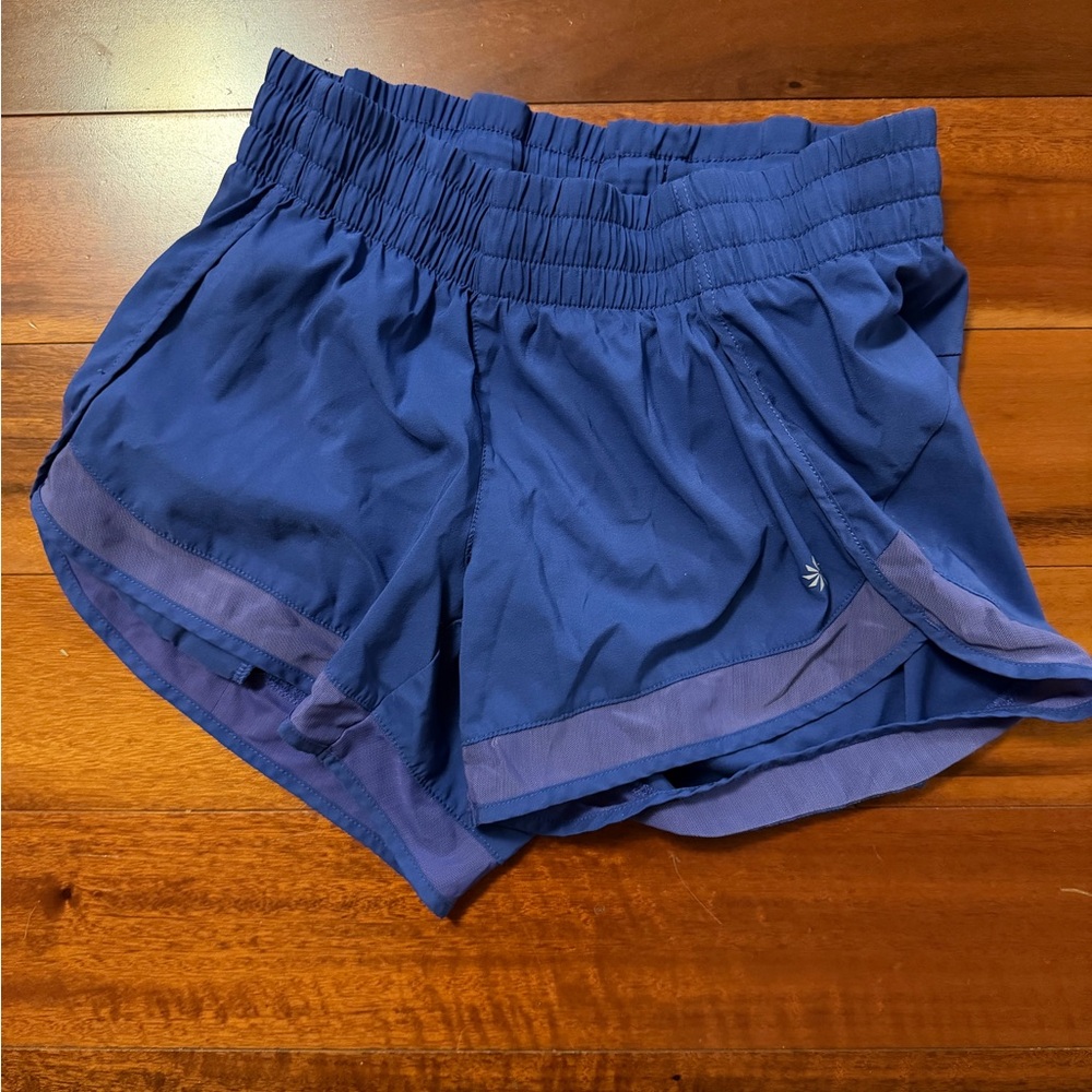 Athleta Navy Blue Athletic Shorts